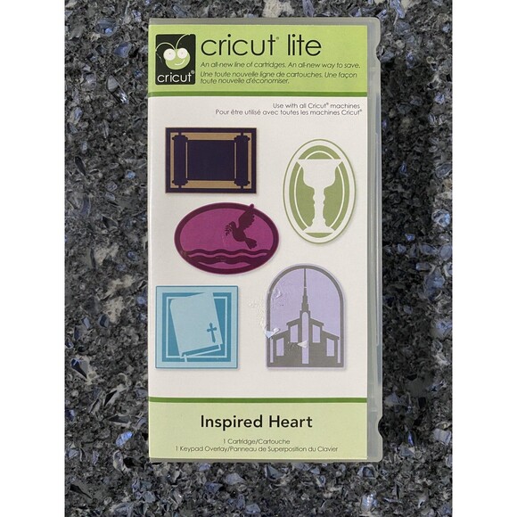 Cricut Cartridge Inspired Heart 50 Religious Images - Picture 1 of 4